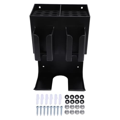 Barber Clipper Halter Rack, Multifunktional Hair Trimmer Lager Rack für Haus- und Schönheitssalons, Multi -Werkzeugspeicher -Clipper -Organizer Schwarzes Regal -Tablett mit von Pyhodi