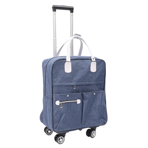 Pyhodi Fashion Gepäckset, 2 in 1 Erweiterbarer Gepäckset, Polyester Fabric Weekender Travel Gepäck mit Rädern für Frauen Männer Glatte Mobilität von Pyhodi