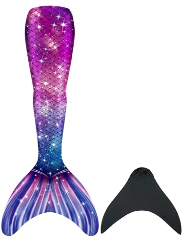 Pyjacos Mono-fin Mädchen mit 4PCS 68s,daheiR8-M von Pyjacos