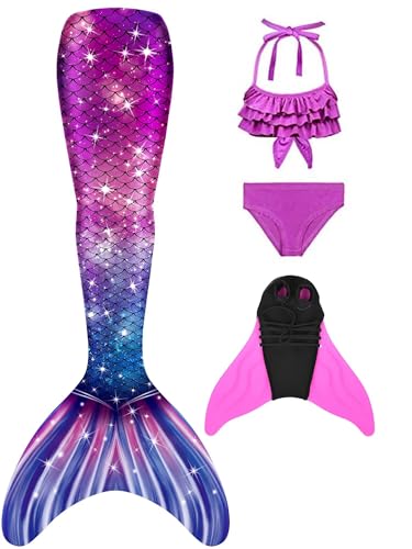 Pyjacos Mono-fin Mädchen mit 4PCS 91l,fenR8-120 von Pyjacos