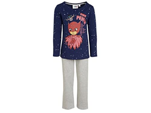 Pyjamahelden PJ Masks Mädchen Schlafanzug (Navy, 116) von Pyjamahelden