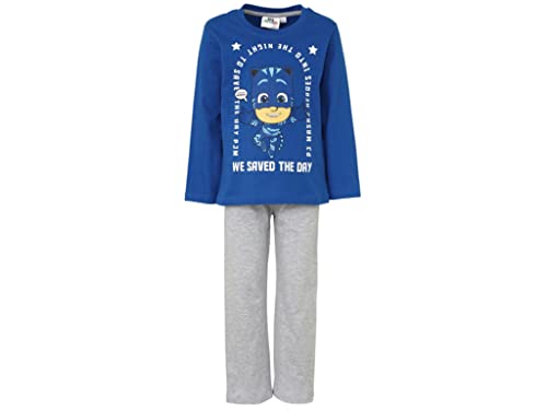 PJ Masks Schlafanzug Pyjama (blau, 110) von Pyjamahelden