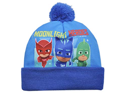 Pyjamahelden PJ Masks Mütze mit Bommel (52) von Pyjamahelden