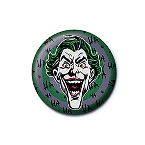 Geek – The Joker Hahaha Badge – N/A – Einheitsgröße von Pyramid International