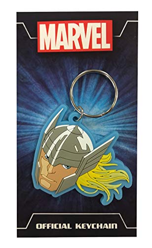 Marvel Thor Rubber Keychain - N/A - One Size von Pyramid International