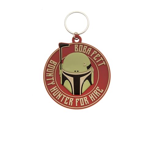 PYRAMID INTERNATIONAL RS661187 Star Wars (The Book of Boba Fett) Schlüsselanhänger aus Gummi, grün von Pyramid International