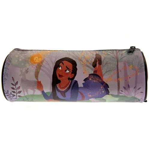 Pyramid International Disney Wish Federmäppchen (Magic in Every Wish Design) Barrel Pencil Case for Girls - Official Merchandise von Pyramid International