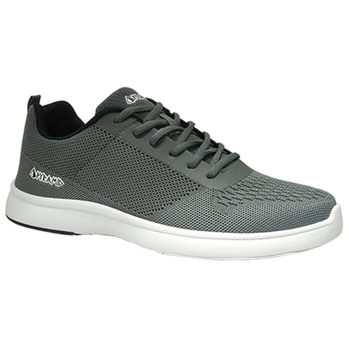 Pyramid Path Lite Seamless Mesh Bowlingschuhe für Herren, Dunkelgrau, 44 EU von Pyramid