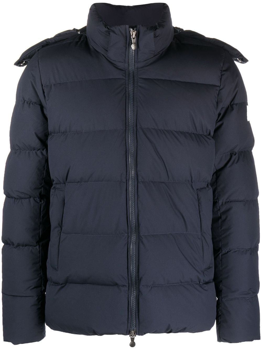 Pyrenex Gefütterte Jacke mit Reißverschluss - Blau von Pyrenex