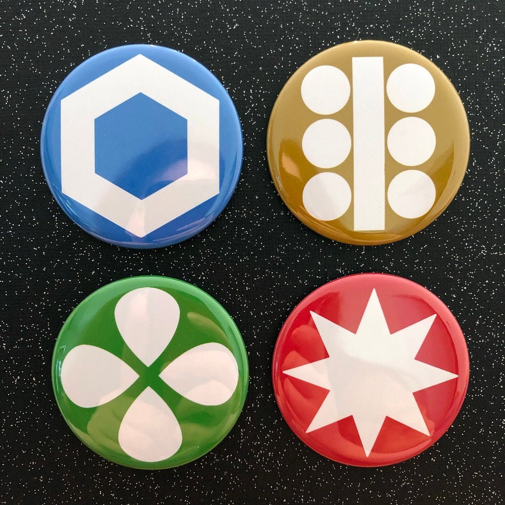 Orakel Der Jahreszeiten-Buttons von PyrocatProductions