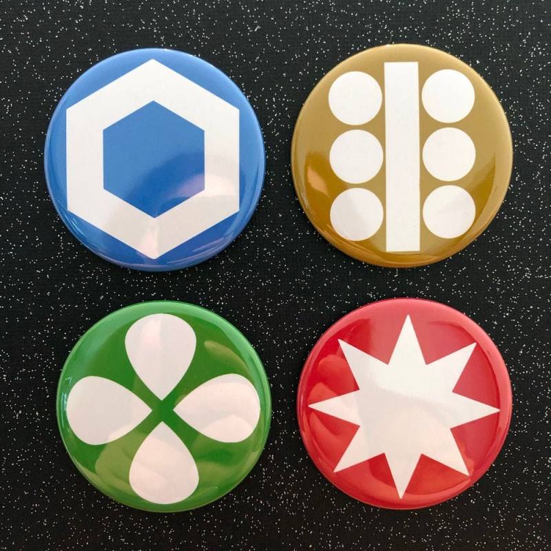 Orakel Der Jahreszeiten-Buttons von PyrocatProductions