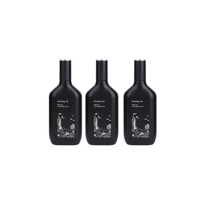 Pyunkang Yul Black Tea Deep Infusion Toner - 130ml (3ea) Set von Pyunkang Yul