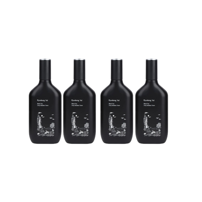 Pyunkang Yul Black Tea Deep Infusion Toner - 130ml (4ea) Set von Pyunkang Yul