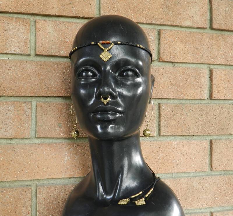 Karneol Tiara Bohochic Diadem Handgefertigt Karneol Tiara Bohochic Diadem Handgefertigt von PzrShop