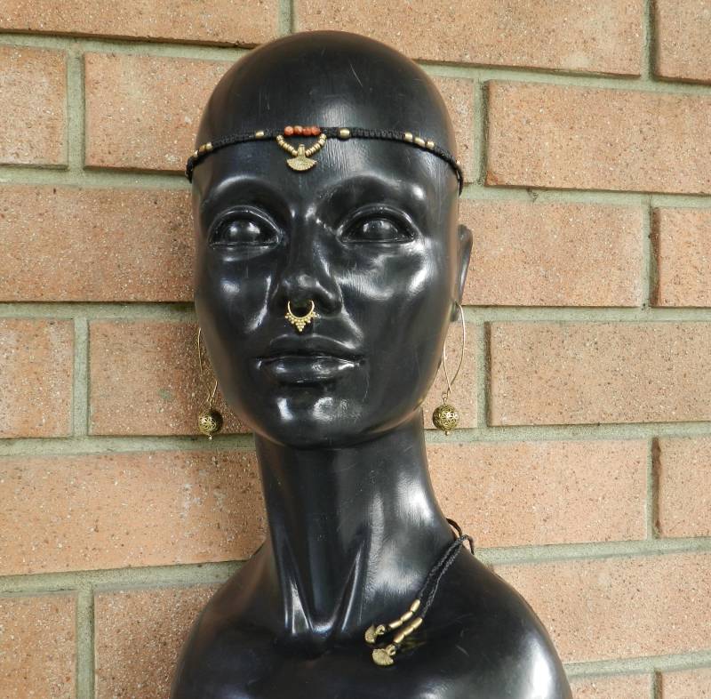 Sonnenstein-Tiara Bohochic-Tiara Handgefertigt Sonnenstein-Tiara Bohochic-Tiara Handgefertigt von PzrShop