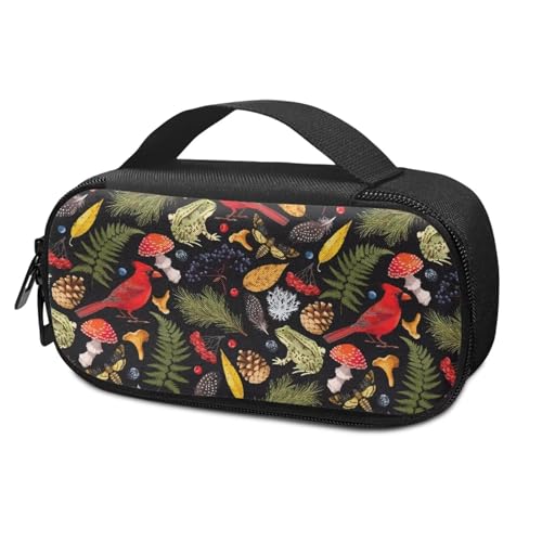 Pzuqiu Cardinal Bird Tragbarer Insulinkühler, Reisetasche, isolierter Organizer, tragbare Kühltasche für Insulin-Stift und Medikamente, Diabetiker von Pzuqiu