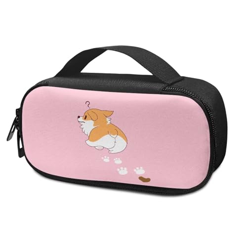 Pzuqiu Corgi Paws Kühltasche für Diabetiker, isolierter Organizer, tragbare Kühltasche für Insulin-Stift und Medikamente, Diabetiker, Organizer von Pzuqiu