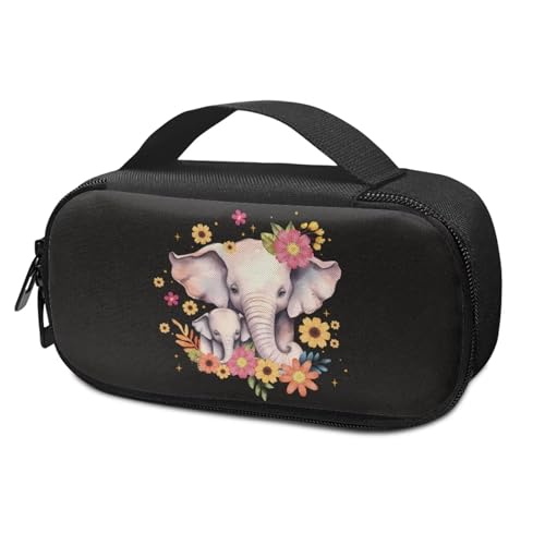 Pzuqiu Insulin-Kühltasche mit Cartoon-Elefantenmotiv, leicht, isoliert, für Diabetiker, Medikamenten-Organizer, Tragetasche, Kühltasche für Insulin-Stift und andere Diabetikerbedarf von Pzuqiu