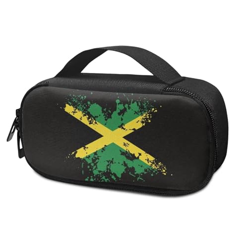 Pzuqiu Insulin-Reisetasche, Jamaikanische Flagge, Medikamentenkühltasche, isolierter Organizer, stilvolle Kühltasche für Insulin-Stift und Medikamente, Diabetikerbedarf von Pzuqiu