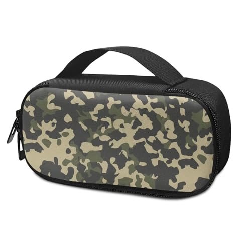 Pzuqiu Isolierter Organizer für Insulin-Stift und Medikamente, Grün Camouflage von Pzuqiu