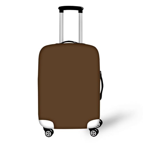 Pzuqiu Kofferabdeckung, kratzfest, Reisezubehör für Kinder und Erwachsene, braun, XL (29-32 inch suitcase) von Pzuqiu