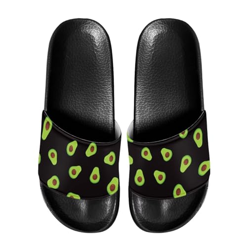 Pzuqiu Sandalen für Herren, coole Sommer-Hausschuhe, lässig, Strand, rutschfest, Badeschuhe, Grüner Avocado, 46 EU Pzuqiu Sandalen für Herren, coole Sommer-Hausschuhe, lässig, Strand, rutschfest, Badeschuhe, Grüner Avocado, 46 EU von Pzuqiu