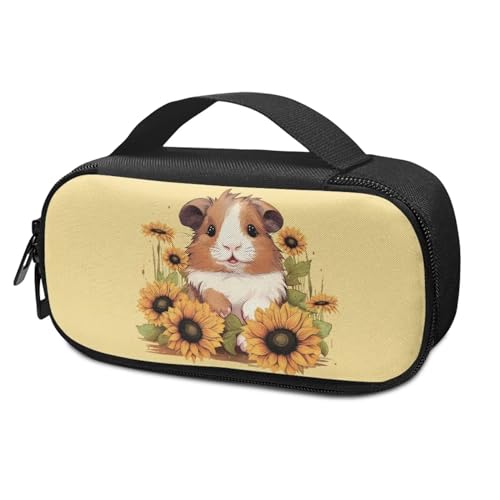 Pzuqiu Sunflower Hamster Insulin-Kühler, Reiseetui, stilvolle Diabetes-Pflege, isolierter Organizer, tragbare Kühltasche für Insulin-Stift und Medikamente, Diabetikeretui von Pzuqiu