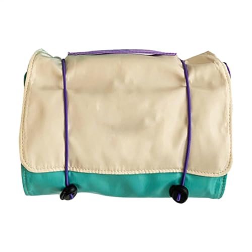Makeup Bag, Cosmetic Bag, Makeup Organizer Bag, Cosmetic Storage Organizer, Foldable Cosmetic Pouch with Detachable Compartments Large Capacity and Multi-Purpose for Travel and Daily Use von Pzuryhg