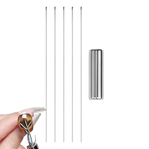 Nagelmagnet, Nagelmagnet mit Büroklammer-Design, starker Saugnapf, Maniküre-Werkzeug für Art Decoa, Schönheitspflege für Frauen und Mädchen, zu Hause oder im Studio, langlebig und einfach zu bedienen1 von Pzuryhg