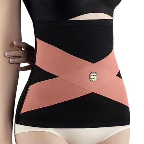 Pzuryhg Bauchkontrolle Taillentrainer - Verstellbare Kompressionsweste Für Frauen - Nahtloser Elastischer Gürtel Atmungsaktiver Bauchgurt Für Den Alltag Laufen Arbeiten von Pzuryhg