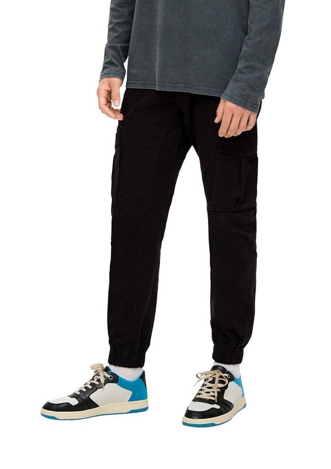 QS Cargohose in Unifarbe von QS