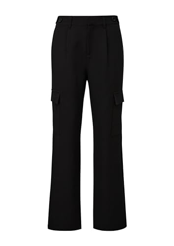 Q/S by s.Oliver Damen 2140844 Cargo Hose, Straight Leg, 9999, 38 von Q/S by s.Oliver