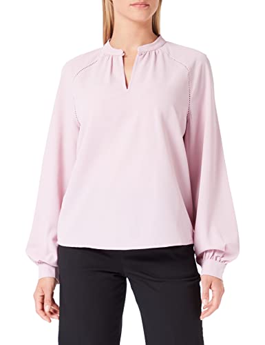 Q/S by s.Oliver Damen Bluse, Bluse langarm, Rosa, 36 EU von Q/S by s.Oliver