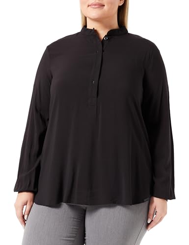 Q/S by s.Oliver Damen Bluse Langarm Black, 36 von QS