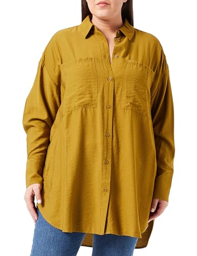 Q/S by s.Oliver Damen Long Bluse Green, 42 von Q/S by s.Oliver