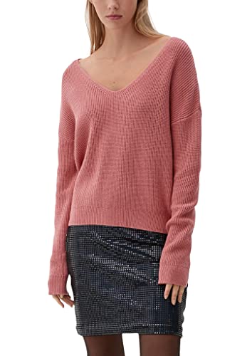 Q/S by s.Oliver Damen Pullover, Orange, S EU von Q/S by s.Oliver