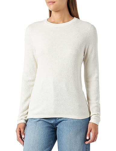 Q/S by s.Oliver Damen Strickpullover, White, M von Q/S by s.Oliver