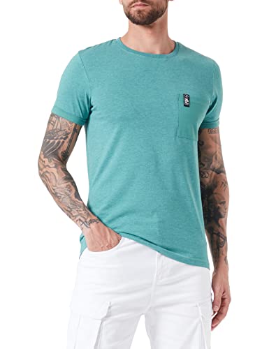 Q/S by s.Oliver Herren 2132855 T-Shirt, Blau 73W0, S von Q/S by s.Oliver