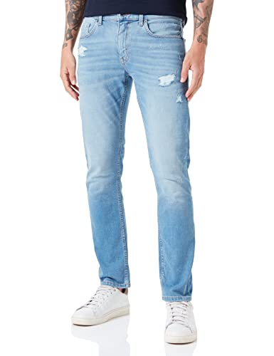 Q/S by s.Oliver Herren Jeans-hose, Jeans Hose Rick Slim Fit, Blau, 28W / 32L EU von Q/S by s.Oliver