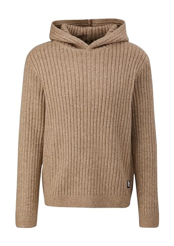 Q/S by s.Oliver Herren Pullover mit Kapuze Brown, L von Q/S by s.Oliver