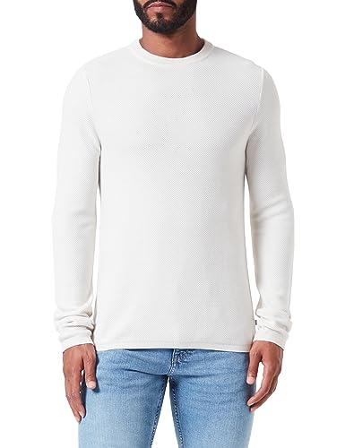 Q/S by s.Oliver Herren Strickpullover White L von Q/S by s.Oliver