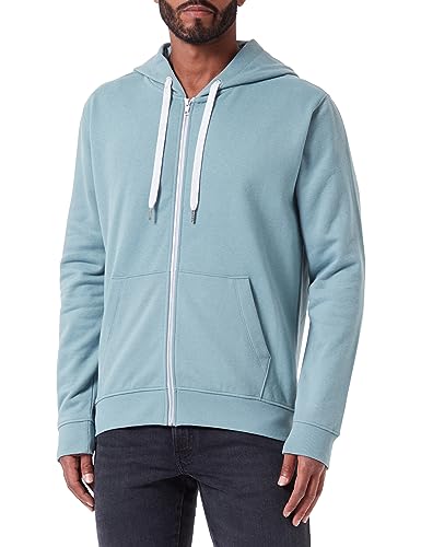 Q/S by s.Oliver Herren Sweatshirt Jacke Blue Green S von Q/S by s.Oliver