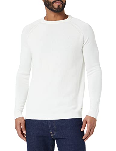 Q/S by s.Oliver Men's Pullover, White, XXL von Q/S by s.Oliver