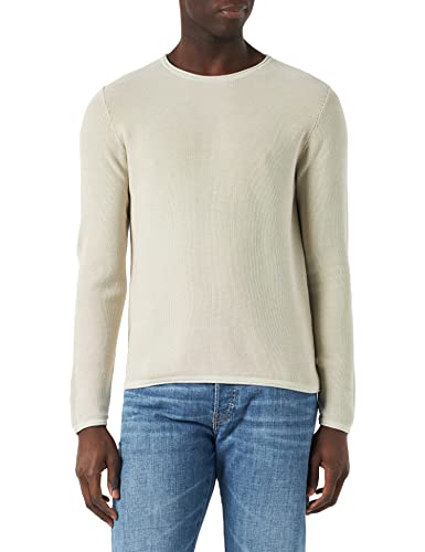 Q/S by s.Oliver Men's Strickwaren, Langarm, Grey, L von Q/S by s.Oliver