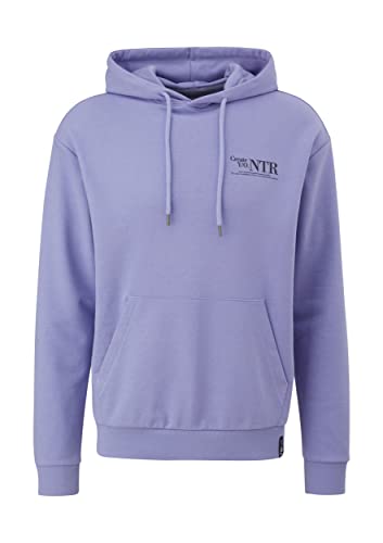 Q/S by s.Oliver Men's Sweatshirt mit Kapuze, Lilac, XS von Q/S by s.Oliver