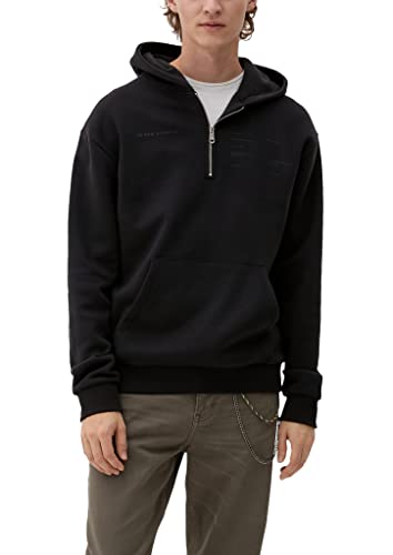 Q/S by s.Oliver Men's Sweatshirts Langarm, Black, XL von Q/S by s.Oliver