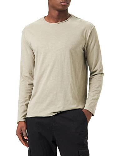 Q/S by s.Oliver Men's T-Shirts Langarm, Brown, S von Q/S by s.Oliver