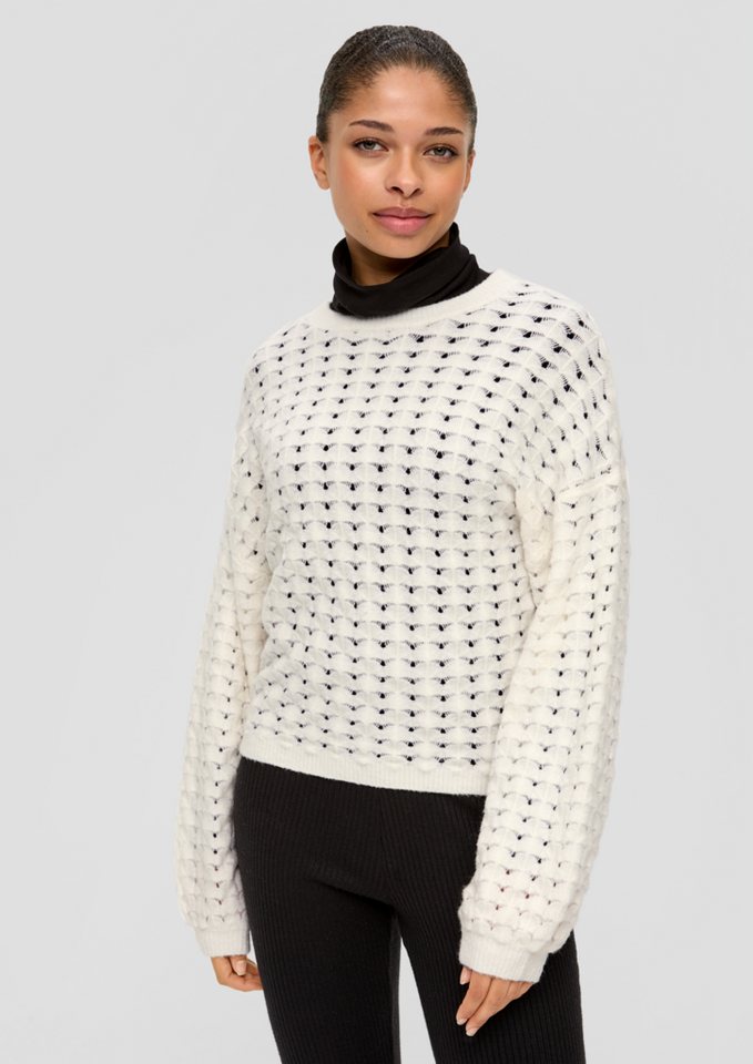 QS Strickpullover Strickpullover aus Baumwollmix QS Strickpullover Strickpullover aus Baumwollmix von QS