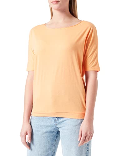 Q/S by s.Oliver Damen 50.2.51.12.130.2127012 T-Shirt, kurzarm, Orange #FAD6A5, M von Q/S by s.Oliver