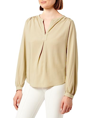 Q/S by s.Oliver Women's Bluse Langarm, Green, 42 von Q/S by s.Oliver